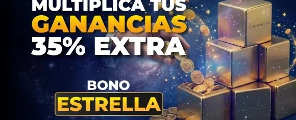 Bono de Bienvenida 100% Dorado promotion